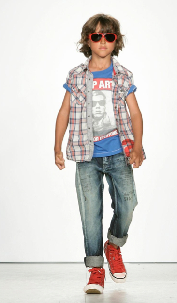 Pepe Jeans summer collection 2011 for kids is inspired by Andy Warhol |  smudgetikka