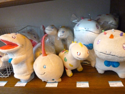 Takashi Murakami created special soft toys for the Roppongi Hills complex in Tokyo