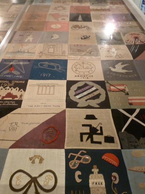 Amazing hand crafted patchwork from the original Festival of Britain fair in 1951