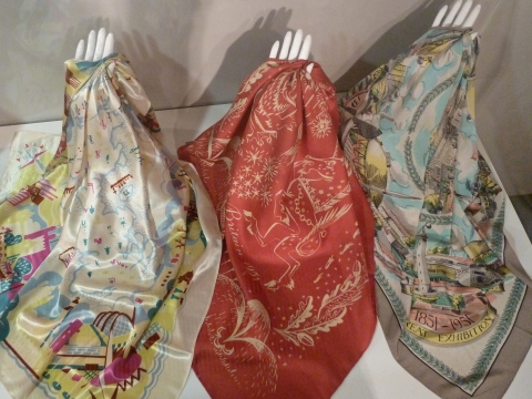 Original Festival of Britain souvenir scarves
