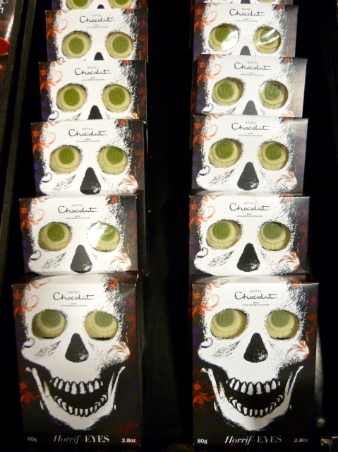 Halloween special, Horrif Eyes from Hotel Chocolat for winter 2011