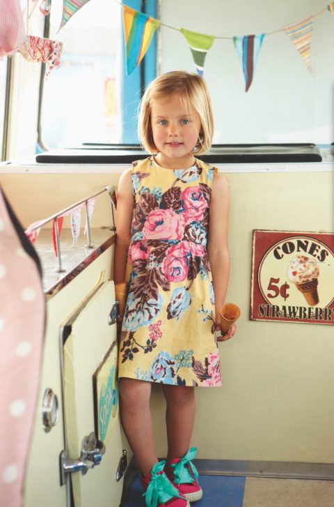 Love the satin tied pumps for Joules childrenswear summer 2012