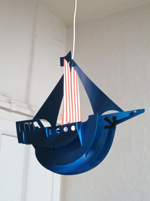 Loving the Pirate ship light for boys bedrooms from Laura Ashley for summer 2012