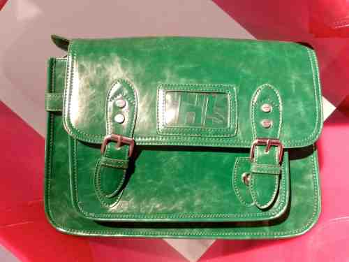 Super Henry Holland satchel bag, a hot trend for next year, its in tan too at Debenhams for summer 2012